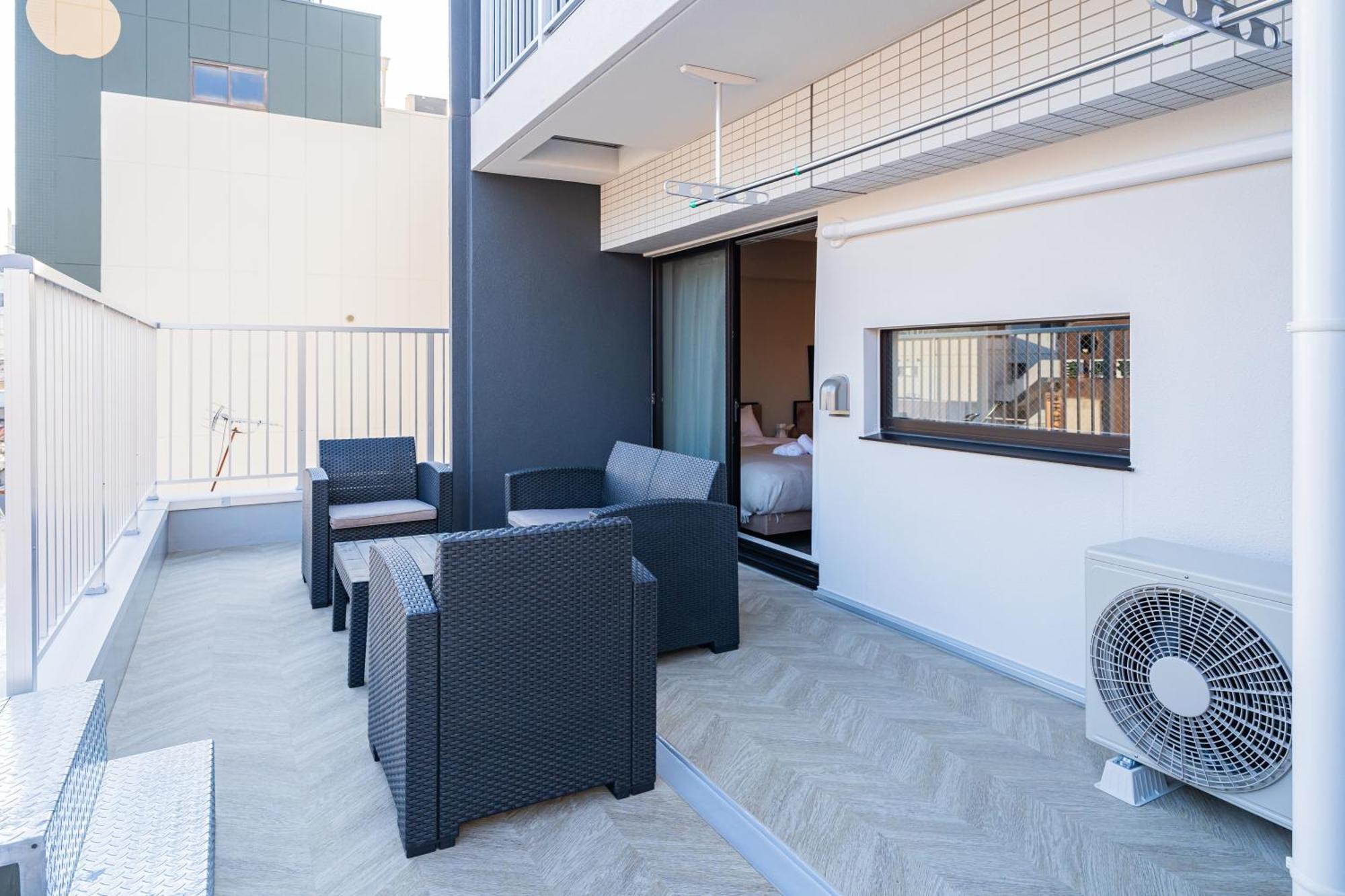 Apartment Hotel 11 Umeda Kamiyama Osaka Dış mekan fotoğraf